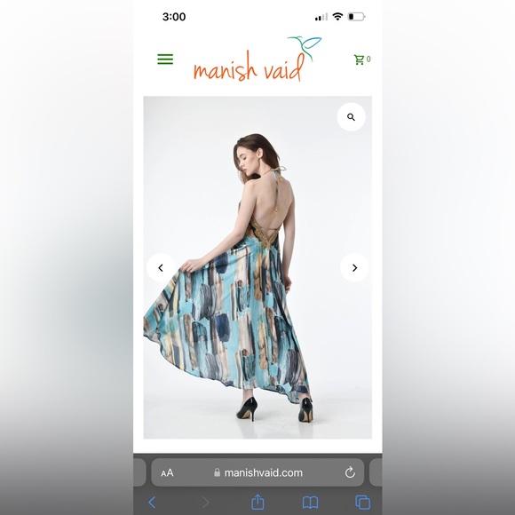 MANISH VAID Silk Dress - Picture 7 of 8